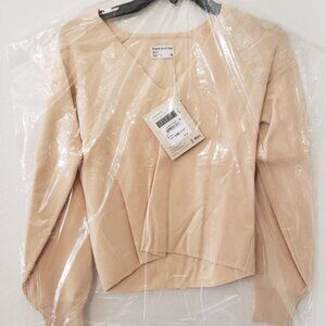 Frank and Oak Vneck Lightweight Sweater Pull Over NEW WITH TAGS